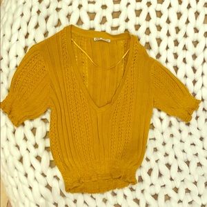 Zara knit top Size S